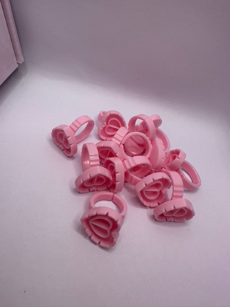 Eyelash Glue Holder Rings (25)